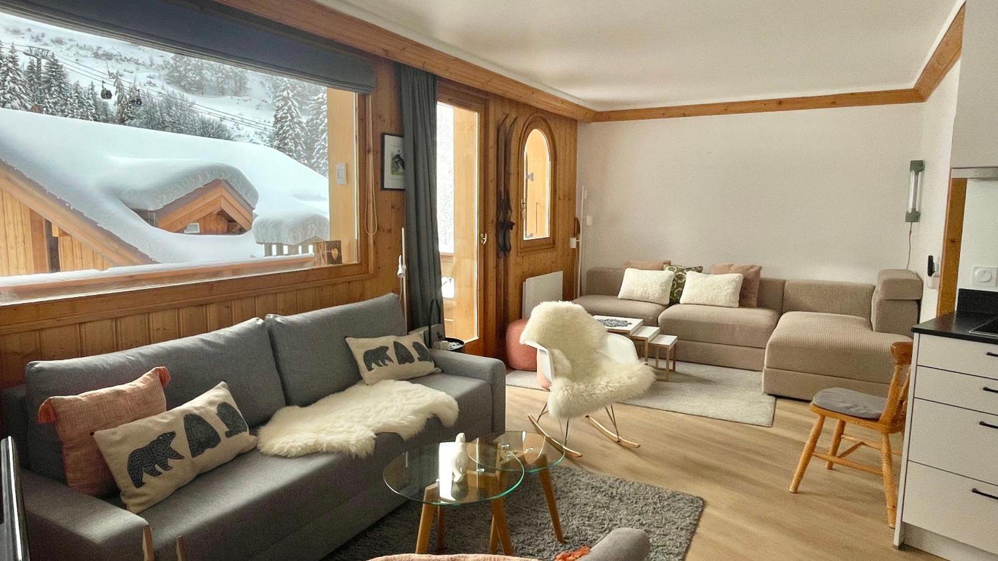 Meribel Centre La Chaudanne, Real Ski In And Out, 3 Bedrooms 2 Bathrooms Newly Renovated, Chalet L'Eperviere Zewnętrze zdjęcie
